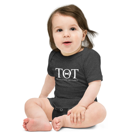 TOT Fraternity of Family Baby Onesie – Greek-Inspired